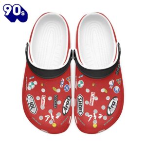 Footwearmerch Akira Kaneda Bike Custom Clogs