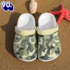 Footwearmerch Cow camo pattern shoes Crocs Crocband Clogs Shoes For Men Women Gift Xmas