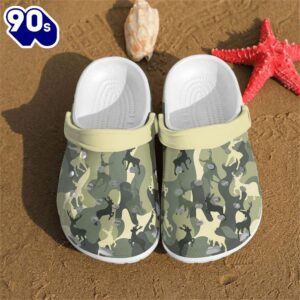 Footwearmerch Deer camo pattern shoes…