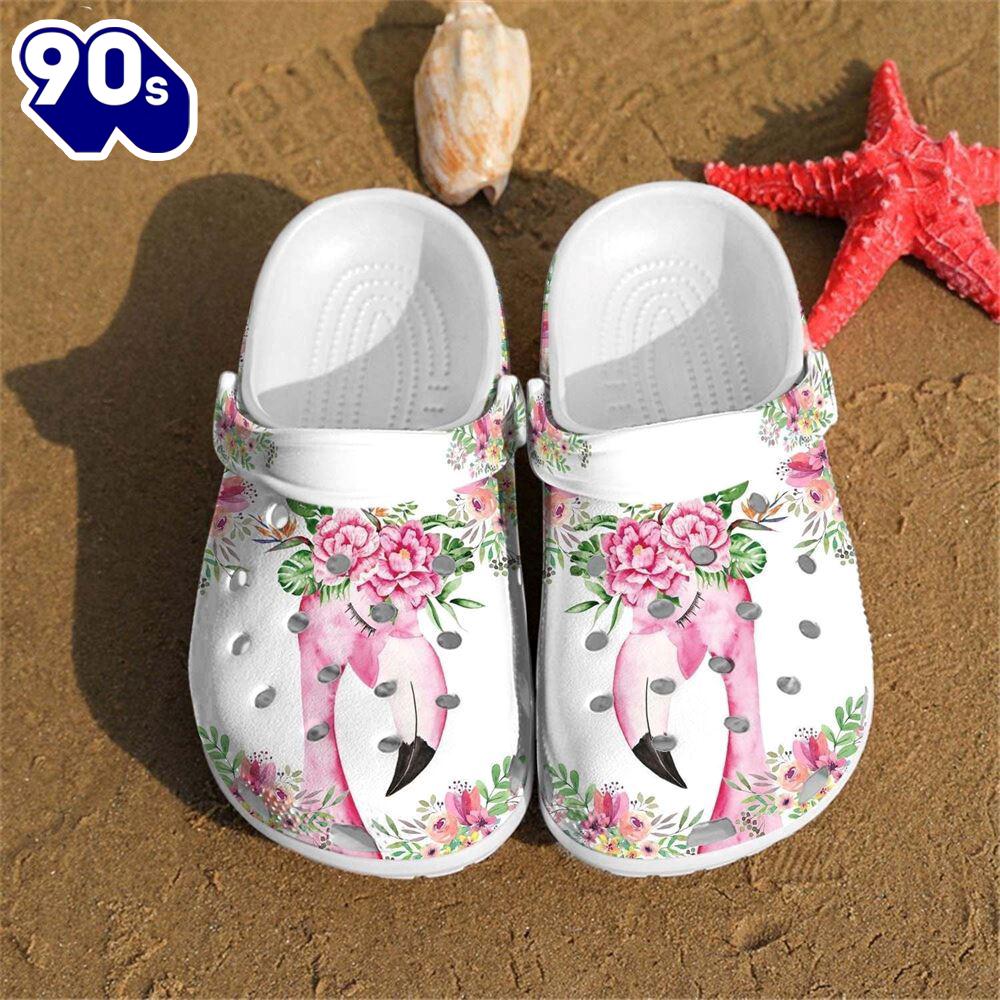 Footwearmerch Flamingo shoes Crocs Crocband Clogs Shoes For Men Women Gift Xmas Footwearmerch Flamingo shoes Crocs Crocband Clogs Shoes For Men Women Gift Xmas