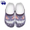 Footwearmerch Gengar Pokemon Custom Clogs 40OZ For Lover Dogs
