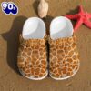 Footwearmerch Giraffe shoes Crocs Crocband Clogs Shoes For Men Women Gift Xmas