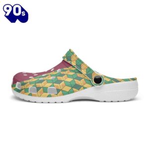 Footwearmerch Giyu Tomioka Demon Slayer Custom Clogs