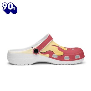 Footwearmerch Kyojuro Demon Slayer Custom Clogs