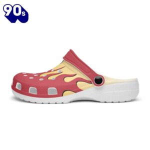 Footwearmerch Kyojuro Demon Slayer Custom Clogs