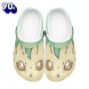 Footwearmerch Leafeon Pokemon Custom Clogs 40OZ For Lover Dogs