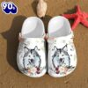 Footwearmerch Malamute shoes Crocs Crocband Clogs Shoes For Men Women 40OZ For Lover Dogs