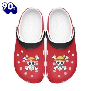 Footwearmerch Monkey D. Luffy One Piece Custom Clogs