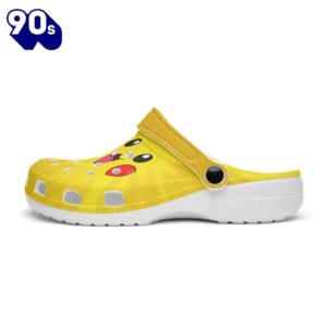 Footwearmerch Pikachu Pokemon Custom Clogs
