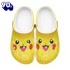 Footwearmerch Pikachu Pokemon Custom Clogs 40OZ For Lover Dogs