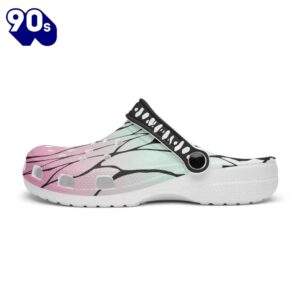 Footwearmerch Shinobu Kocho Demon Slayer Custom Clogs