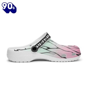 Footwearmerch Shinobu Kocho Demon Slayer Custom Clogs