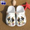 Footwearmerch St. Bernard Dog shoes Crocs Crocband Clogs Shoes For Men Women 40OZ For Lover Dogs