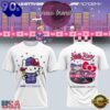 Formula 1 x Hello Kitty and Friends F1 Las Vegas 2026 Graphic White T Shirt, Sport Trend 3D Shirt