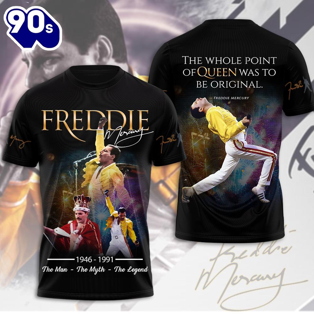 Freddie Mercury 3D Apparel Gift Summer For Man And Women Rock Music 3D Shirt Freddie Mercury 3D Apparel Gift Summer For Man And Women Rock Music 3D Shirt