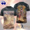 Freddie Mercury 3D Apparel New Trend Rock Music 3D Shirt
