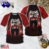 Friday the 13th 1981 Halloween All Over Print T Shirt, Viral 3D Music Tee
