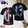 Friday the 13th HE BACK Halloween All Over Print T Shirt, Viral 3D Music Tee