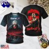 Friday the 13th Movies Halloween All Over Print T Shirt, Viral 3D Music Tee