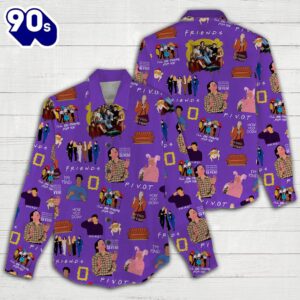 Friends 3D Linen Shirt For Fans Music