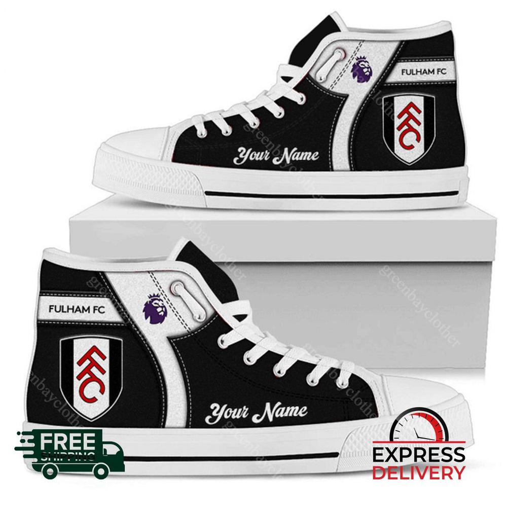 Fulham Personalzied High Top Canvas Shoes Fulham Personalzied High Top Canvas Shoes