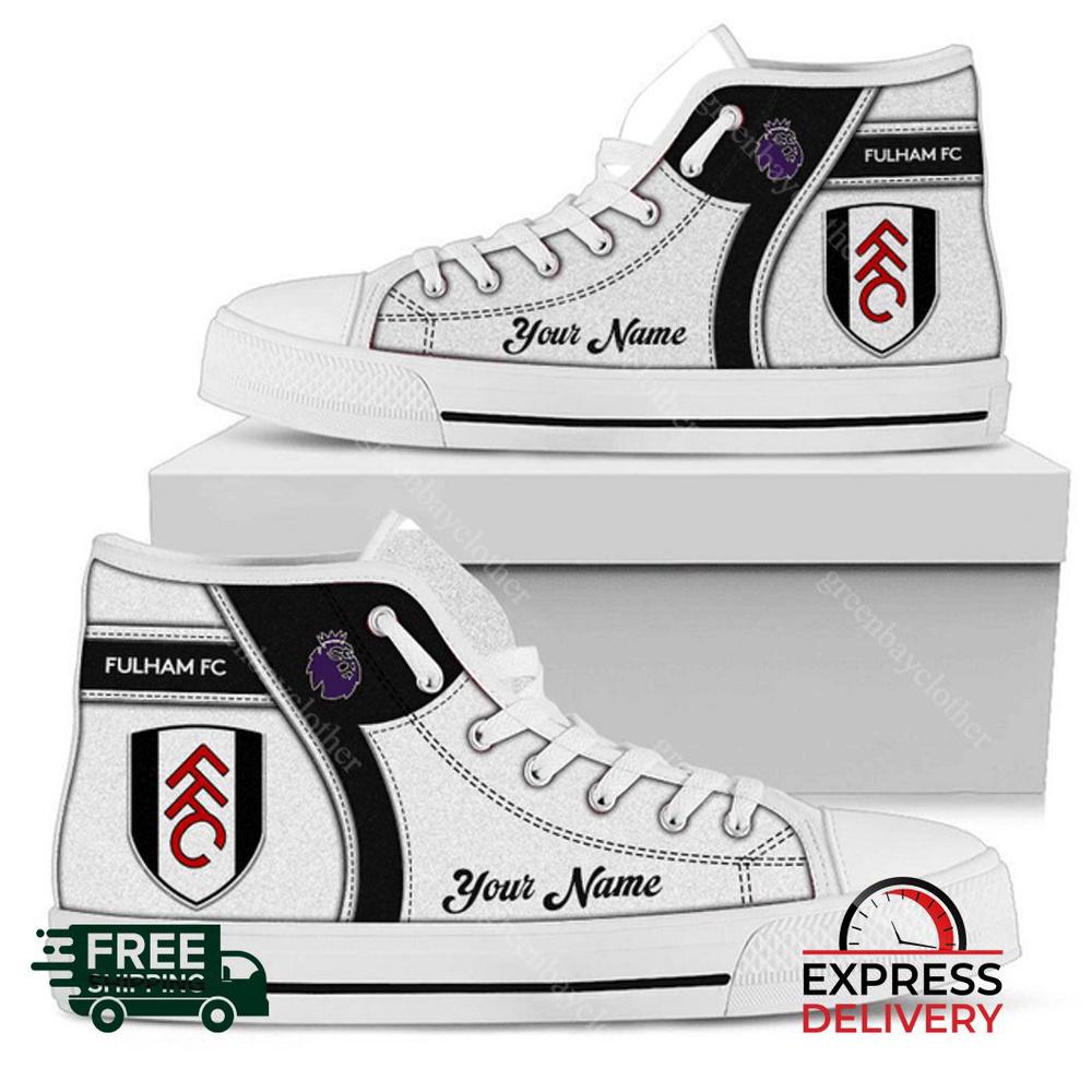 Fulham Personalzied High Top Canvas Shoes Fulham Personalzied High Top Canvas Shoes