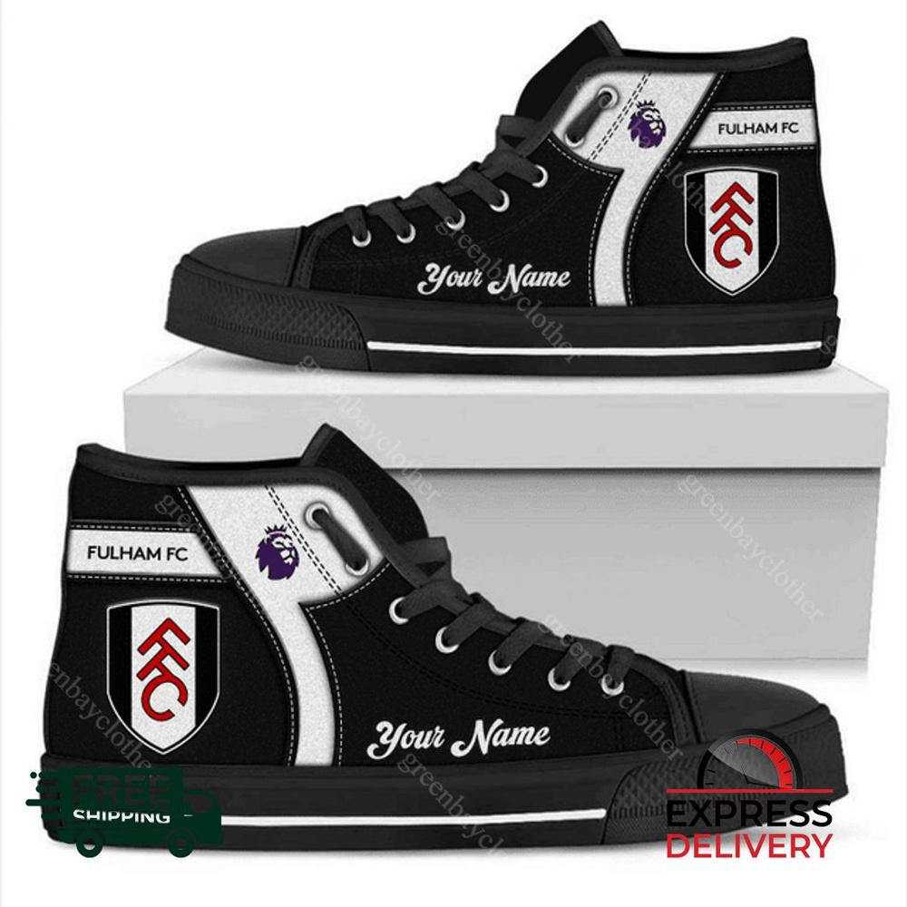 Fulham Personalzied High Top Canvas Shoes Fulham Personalzied High Top Canvas Shoes