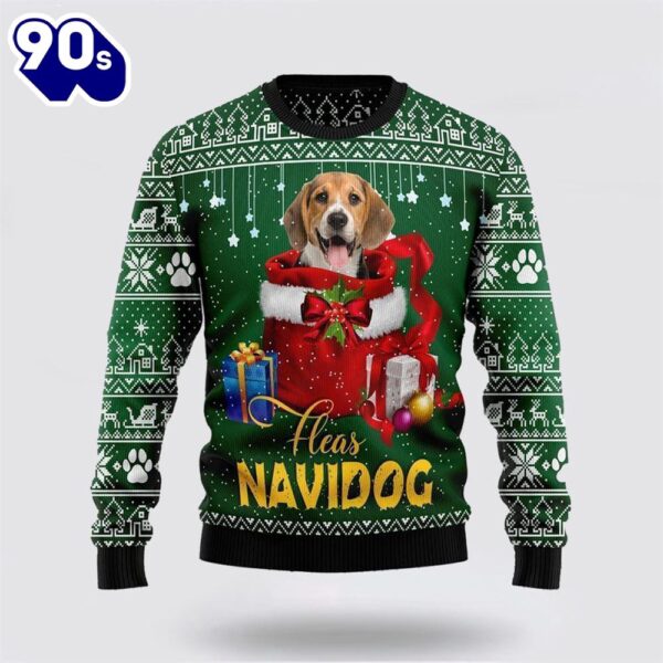 Merry Christmas  Funny Christmas Gift Beagle Ugly Christmas Sweater For Men And Women