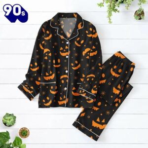 Funny Pumpkin Pajamas Set, Cute…