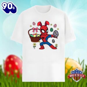 Funny Spider Man With Easter…