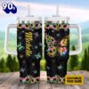 Christian Galaxy Faith Cross Butterfly With Sunflowers Stanley Tumbler 40oz