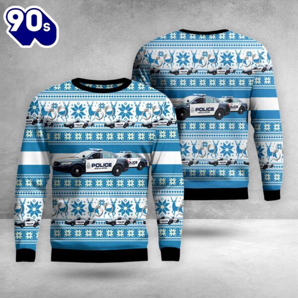 Gallatin, Tennessee, Gallatin Police Department Christmas Aop Ugly Sweater