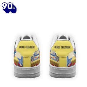 Gene Belcher Bob's Burger Custom Air Sneakers 1 Gene Belcher Bob's Burger Custom Air Sneakers