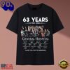 General Hospital 63 Years 1963 2026 Cast Signatures Drama T Shirt, Trending Music 2D Tee