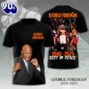 George Foreman 3D Apparel New Trend Rock Music 3D Shirt