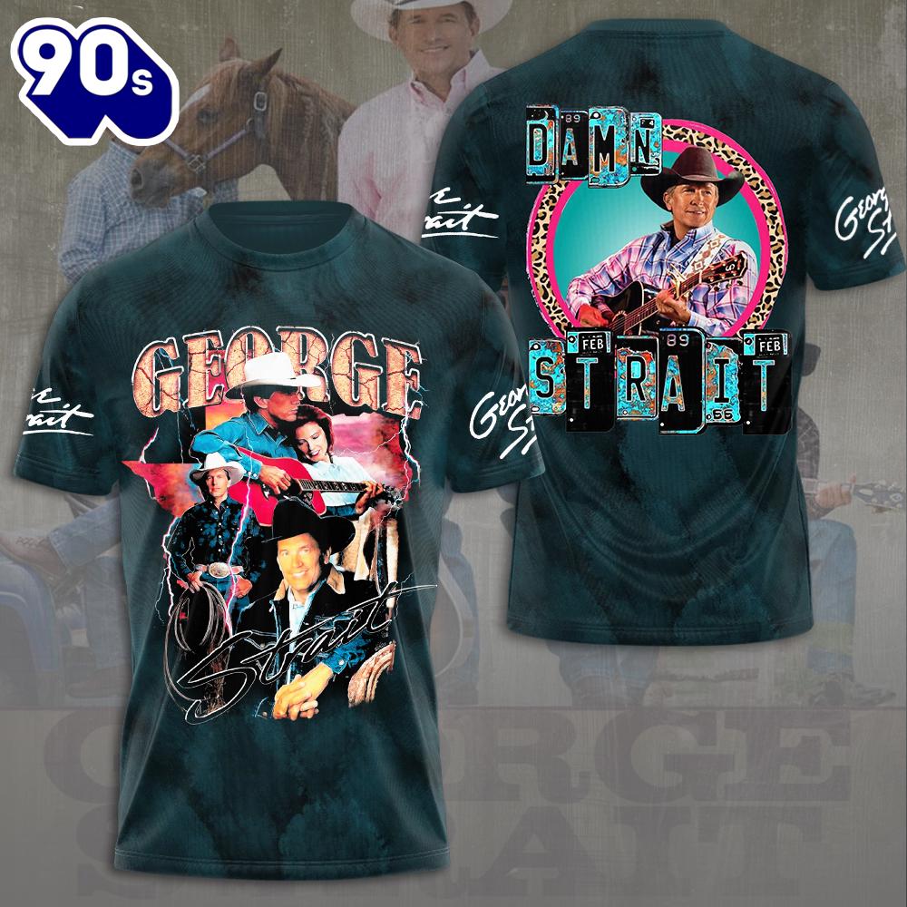 George Strait 3D Apparel Gift Summer For Man And Women Rock Music 3D Shirt George Strait 3D Apparel Gift Summer For Man And Women Rock Music 3D Shirt