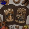George Strait All Night Long 3D Graphic Shirt , Viral 3D Music Tee