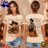 George Strait Autumn Pumpkin Portrait Unisex 3D Shirt , Music New Shirt