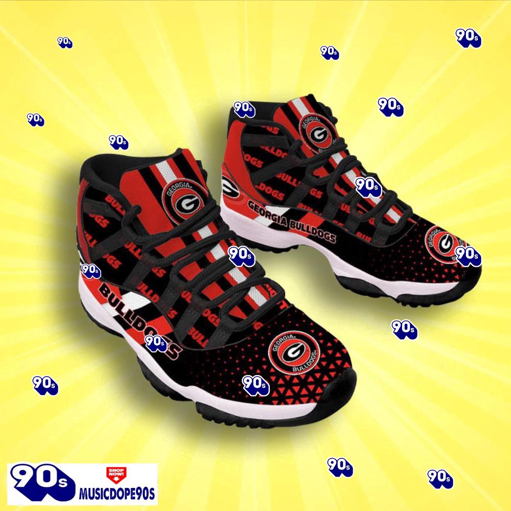 Georgia Bulldogs Football Team Air Jordan 11 Best Sneakers For Men Women Fans Georgia Bulldogs Football Team Air Jordan 11 Best Sneakers For Men Women Fans
