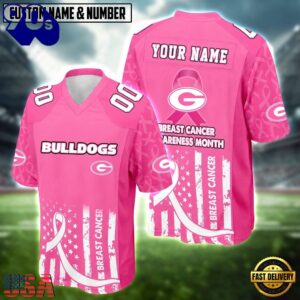Georgia Bulldogs NCAA Breast Cancer&hellip;