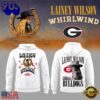 Georgia Bulldogs x Lainey Wilson WHIRLWIND Event Show 2026 White Hoodie, Viral 3D Music Tee