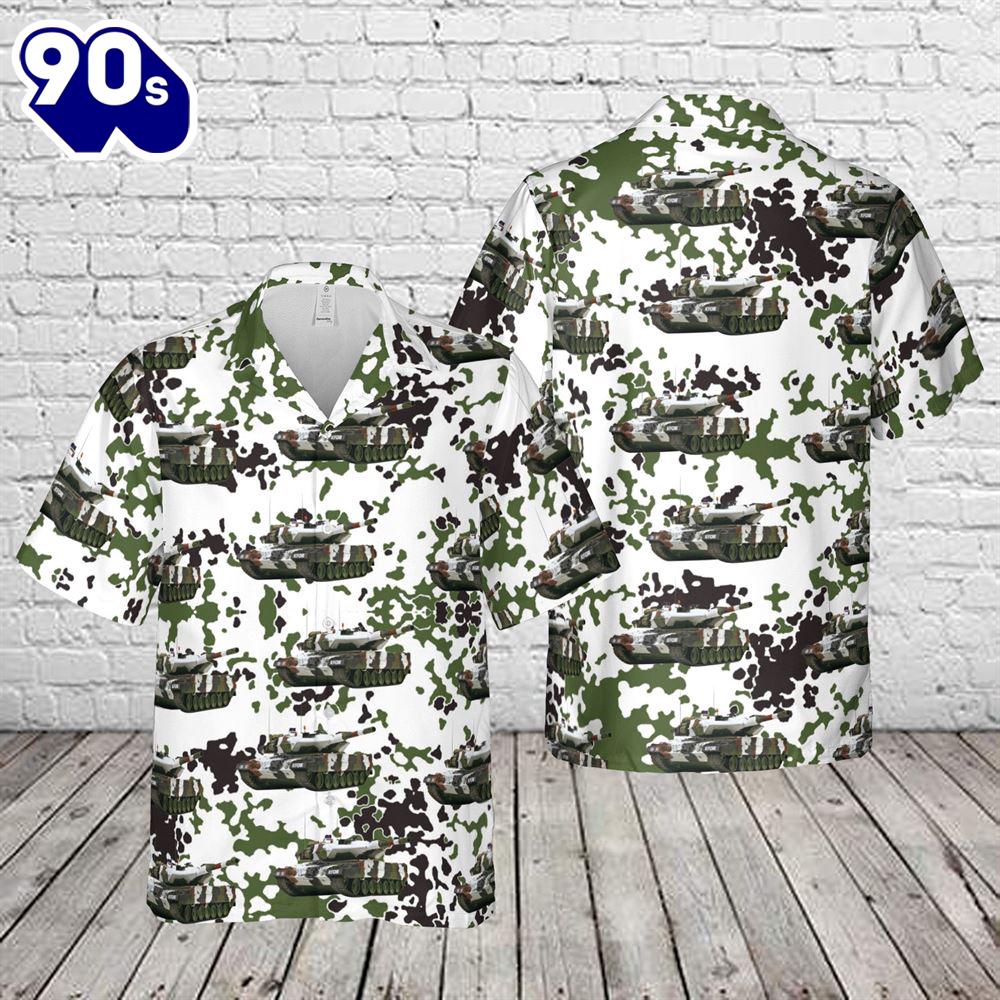 German Leopard 2A5 Winter Camo Battle Tank RTR 2.4GHz Christmas Hawaiian Shirt German Leopard 2A5 Winter Camo Battle Tank RTR 2.4GHz Christmas Hawaiian Shirt