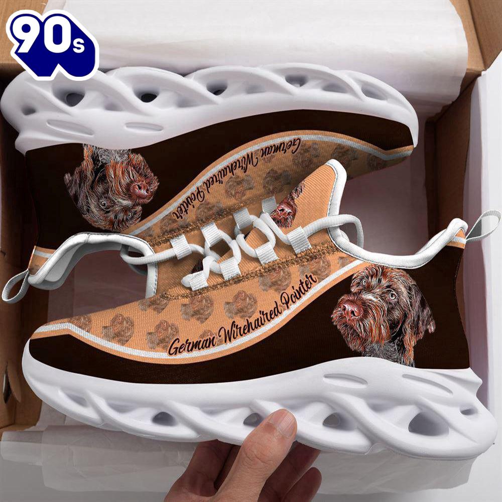 German Wirehaired Pointer Max Soul Shoes For Men Women Dog Shoes Running For Lover Dogs German Wirehaired Pointer Max Soul Shoes For Men Women Dog Shoes Running For Lover Dogs