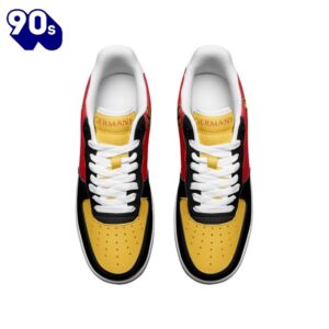 Germany Flag Air Force Shoes Custom Country