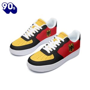 Germany Flag Air Force Shoes Custom Country