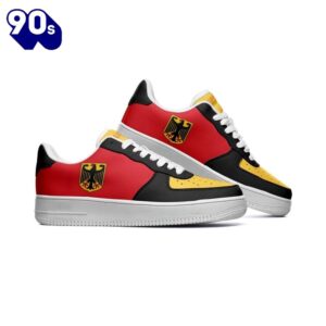 Germany Flag Air Force Shoes Custom Country