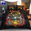Ghost Band Merry Christmas Gift Fans Bedding Set  Decor Home