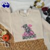 Ghostface Scream Movies Embroidered Sweatshirt Fashion Style For Man And Women