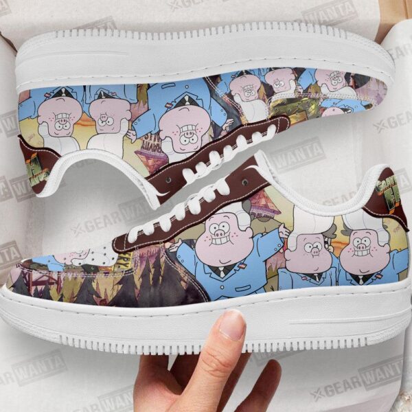 Gideon Gleeful Gravity Falls Air Sneakers Custom Cartoon Shoes