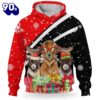Goat Christmas Funny Snowchristmas Hoodie All Over Print  , Pet Christmas 3d Shirt